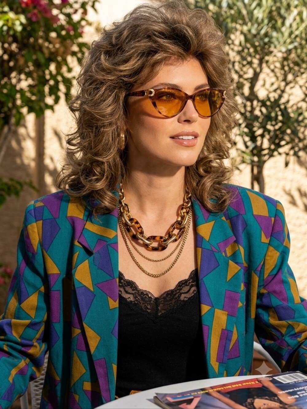 YSL Tortoiseshell Cat Eye Sunglasses - Brown Gradient Lenses